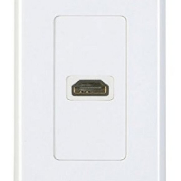 New Dayton Audio HDMI-WP1 Single HDMI Wall Plate HDMI-WP-1E / PID-2730 - Picture 2 of 4